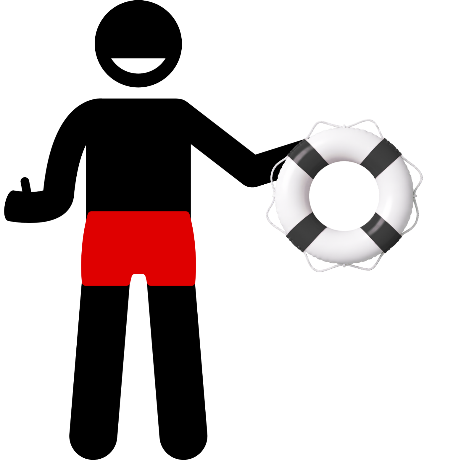 Matériel de premiers secours et équipements de sécurité au parc aquatique